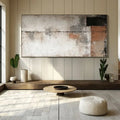 Abstract Wall Art Canvas Prints with Geometry Lines | Unique Hand-Painted Decor for Captivating Ambiance