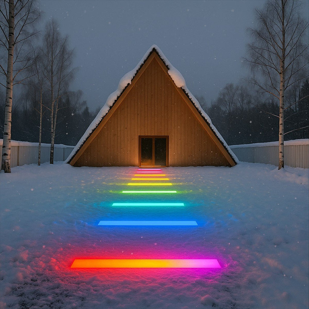 Architectural Glow | Waterproof In-Ground LED Strip Light for Outdoor Lighting | Sleek Recessed Design for Pathways and Patios