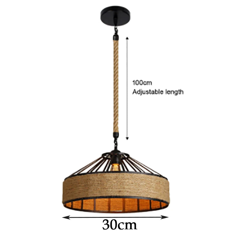 Artisan Collection | Rattan Pendant Light with Handwoven Design | Eco-Friendly Lighting for a Warm Ambiance