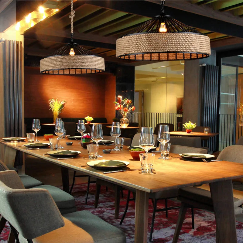 Artisan Collection | Rattan Pendant Light with Handwoven Design | Eco-Friendly Lighting for a Warm Ambiance
