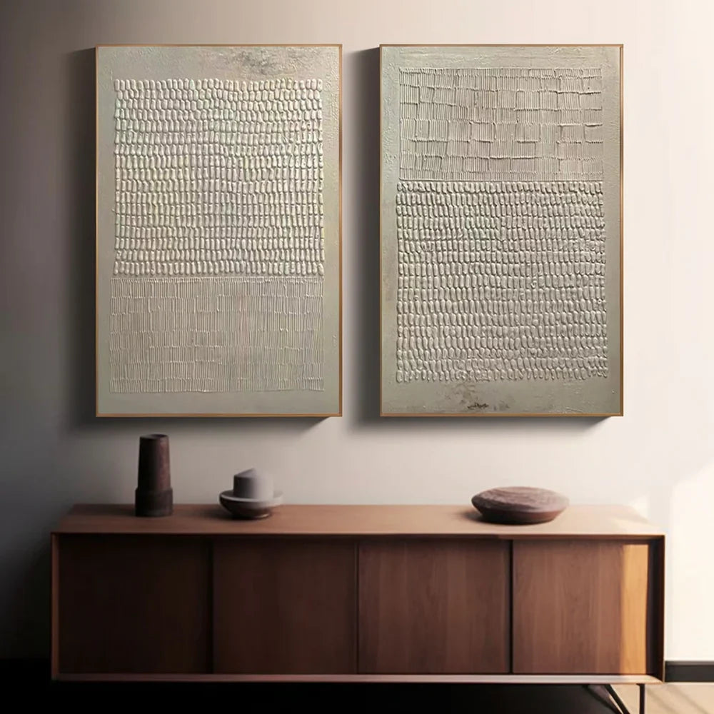 Artistic Canvas Prints Set | Hand-Painted Abstract Wall Art for Modern Decor