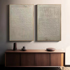 Artistic Canvas Prints Set | Hand-Painted Abstract Wall Art for Modern Decor