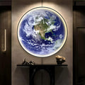 Artistic LED Wall Sconce | Globe-Inspired Design with Ambient Lighting | Versatile Decor for Modern Interiors