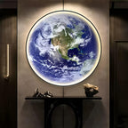 Artistic LED Wall Sconce | Globe-Inspired Design with Ambient Lighting | Versatile Decor for Modern Interiors