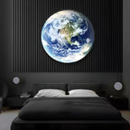 Artistic LED Wall Sconce | Globe-Inspired Design with Ambient Lighting | Versatile Decor for Modern Interiors