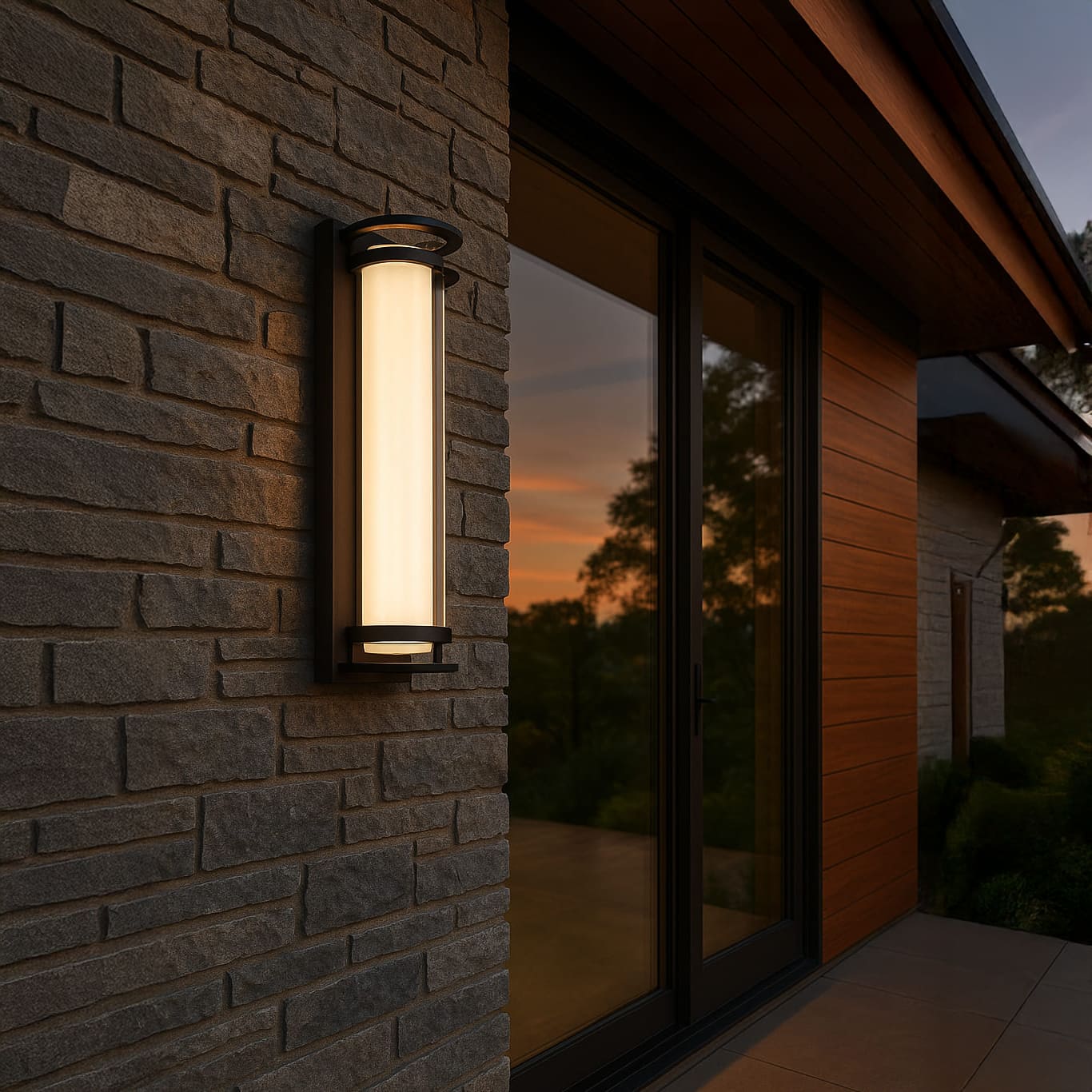 AureliaGlow | Modern LED Wall Sconce Light with Waterproof Design | Elegant Illumination for Indoor and Outdoor Spaces