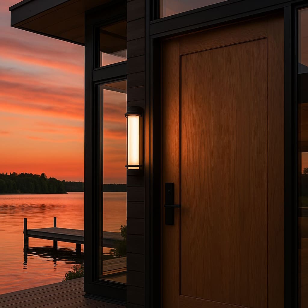 AureliaGlow | Modern LED Wall Sconce Light with Waterproof Design | Elegant Illumination for Indoor and Outdoor Spaces