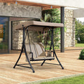Barcelona Series | Outdoor Swing Chair with Adjustable Canopy | Comfortable Seating for Ultimate Relaxation