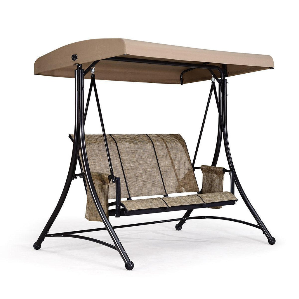 Barcelona Series | Outdoor Swing Chair with Adjustable Canopy | Comfortable Seating for Ultimate Relaxation