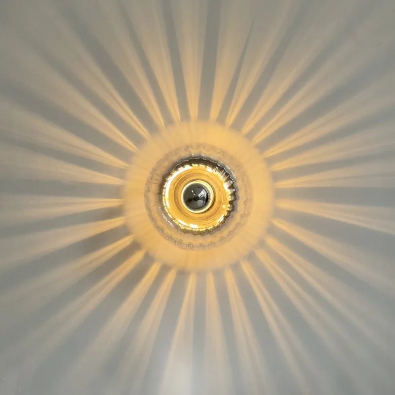 Bauhaus Collection | Wall Sconce Lighting with Elegant Glass Shade | Modern Design for Stylish Interiors