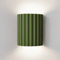 Chic Modern Ruffled Shade Wall Sconce Light Fixture with Unique Design for Stylish Indoor Ambience