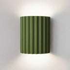 Chic Modern Ruffled Shade Wall Sconce Light Fixture with Unique Design for Stylish Indoor Ambience