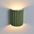 Chic Modern Ruffled Shade Wall Sconce Light Fixture with Unique Design for Stylish Indoor Ambience