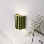 Chic Modern Ruffled Shade Wall Sconce Light Fixture with Unique Design for Stylish Indoor Ambience