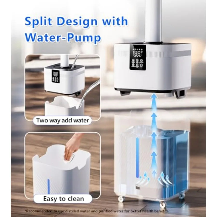 Commercial Series | Cool Mist Humidifier with 30L Capacity | Quiet Operation for Large Room Comfort