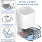 Compact Dehumidifier | 1000ml Portable Design with Air Filter & Night Light | Ideal for Fresh, Dry Air in Any Space