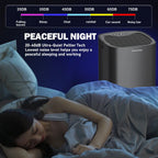 Compact Dehumidifier | 1000ml Portable Design with Air Filter & Night Light | Ideal for Fresh, Dry Air in Any Space