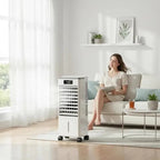 Compact Portable Air Conditioner | Efficient Cooling with Remote Control | Space-Saving Design for Home and Office Use