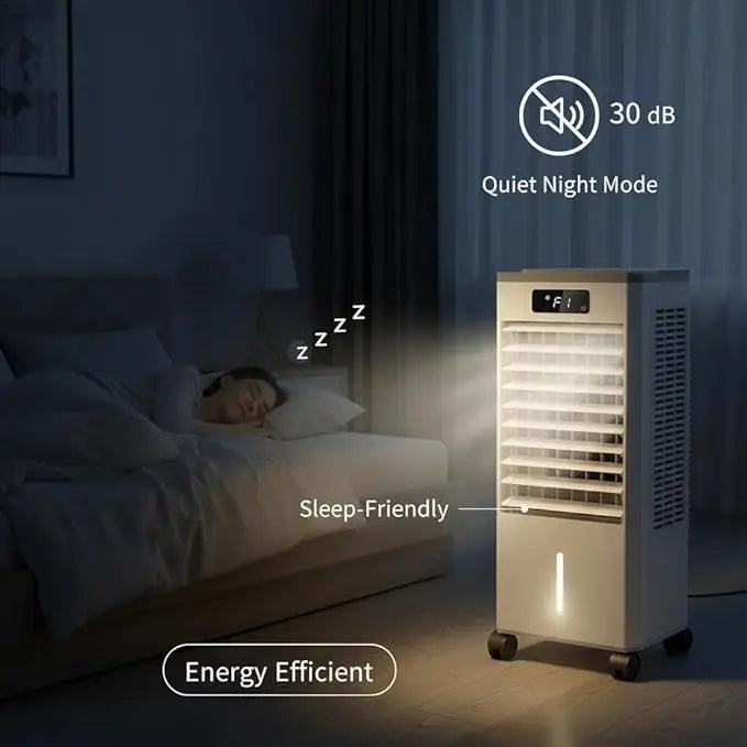 Compact Portable Air Conditioner | Efficient Cooling with Remote Control | Space-Saving Design for Home and Office Use