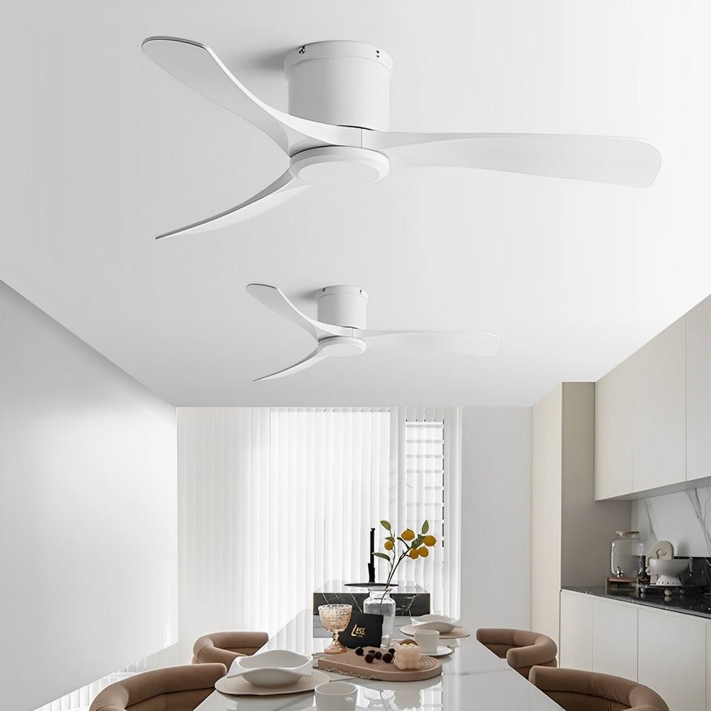 Contemporary Ceiling Fan | 3-Blade Design with 6-Speed DC Motor | Versatile Airflow for Year-Round Comfort