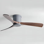 Contemporary Ceiling Fan | 3-Blade Design with 6-Speed DC Motor | Versatile Airflow for Year-Round Comfort