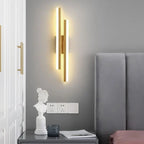 Contemporary Wall Sconce Lighting | Copper Pipe Design with Acrylic Shade for Elegant Ambient Illumination
