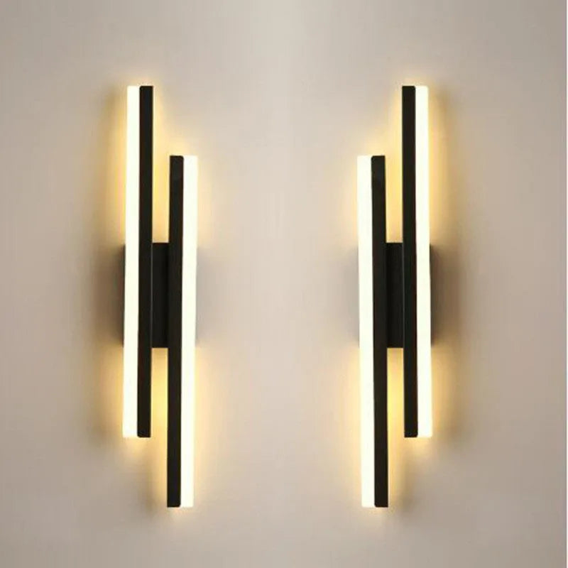 Contemporary Wall Sconce Lighting | Copper Pipe Design with Acrylic Shade for Elegant Ambient Illumination