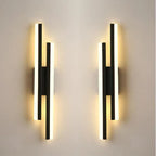 Contemporary Wall Sconce Lighting | Copper Pipe Design with Acrylic Shade for Elegant Ambient Illumination