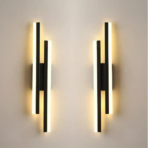 Contemporary Wall Sconce Lighting | Copper Pipe Design with Acrylic Shade for Elegant Ambient Illumination