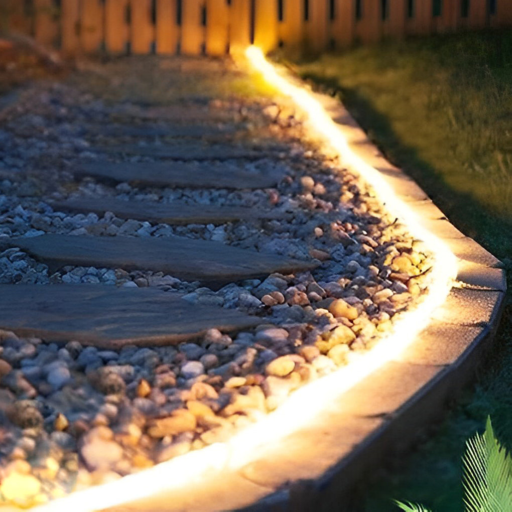 Customizable Outdoor LED Strip Lights with Waterproof Design | Flexible Illumination for Gardens and Patios