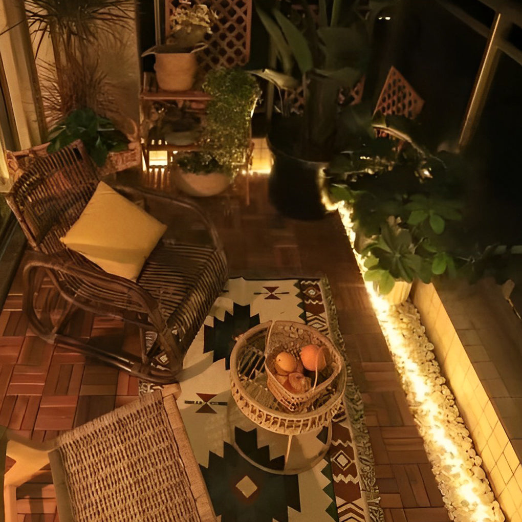 Customizable Outdoor LED Strip Lights with Waterproof Design | Flexible Illumination for Gardens and Patios