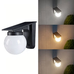 EcoGlow | Solar Outdoor Wall Light with Smart Dimming & Weather-Resistant Design | Ideal for Gardens and Patios