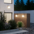 EcoGlow | Solar Outdoor Wall Light with Smart Dimming & Weather-Resistant Design | Ideal for Gardens and Patios