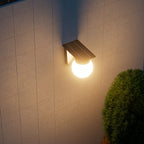EcoGlow | Solar Outdoor Wall Light with Smart Dimming & Weather-Resistant Design | Ideal for Gardens and Patios
