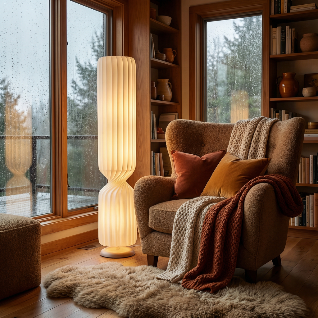 EiraDesign | Modern Floor Lamp with Elegant Design & Soft Light Diffusion | Stylish Lighting for Living Rooms