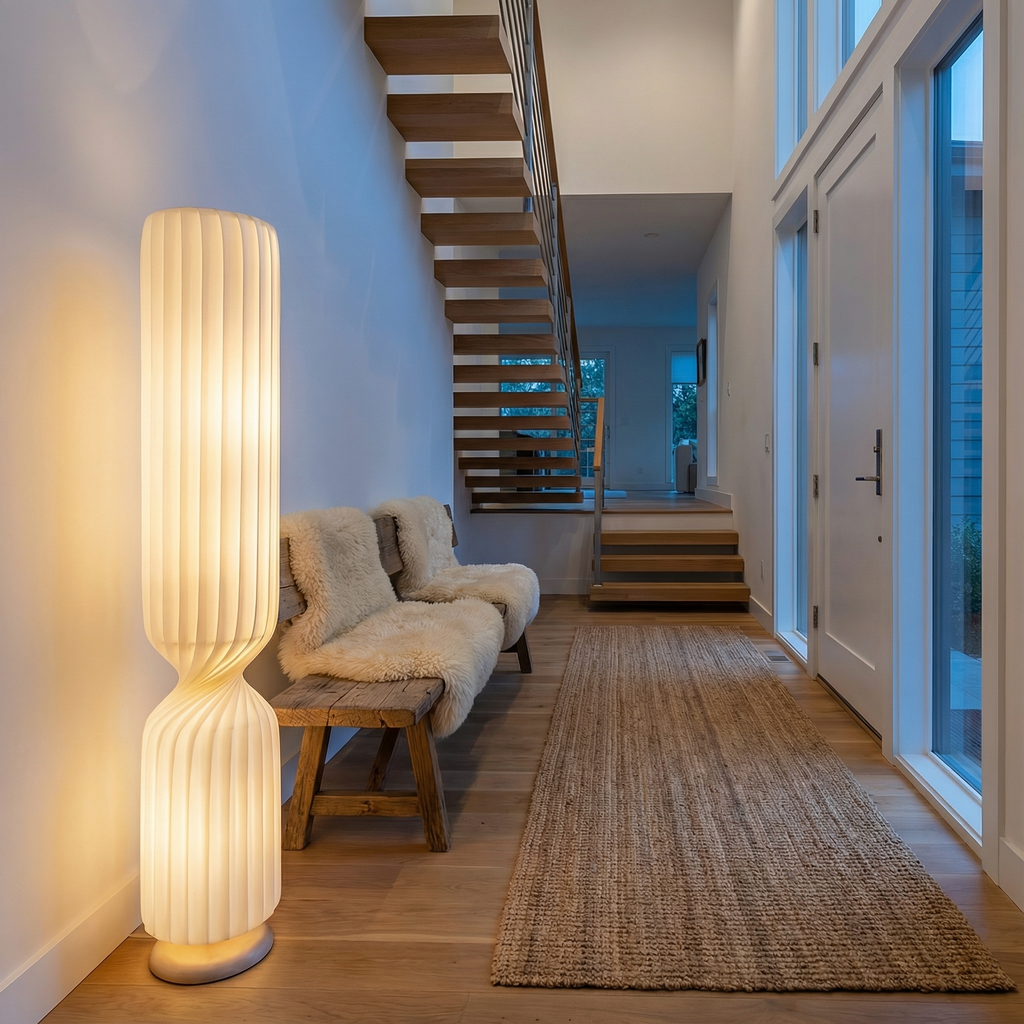 EiraDesign | Modern Floor Lamp with Elegant Design & Soft Light Diffusion | Stylish Lighting for Living Rooms