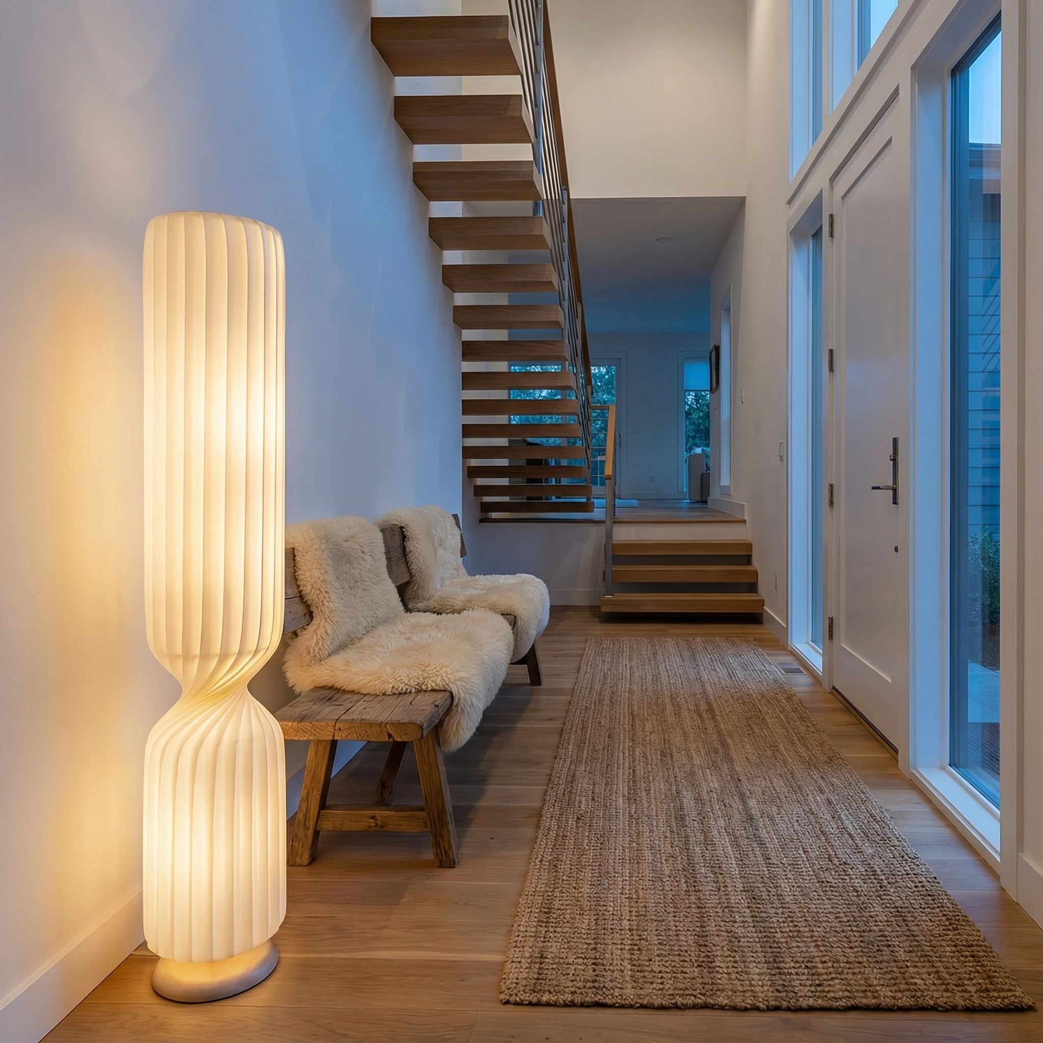 EiraDesign | Modern Floor Lamp with Elegant Design & Soft Light Diffusion | Stylish Lighting for Living Rooms