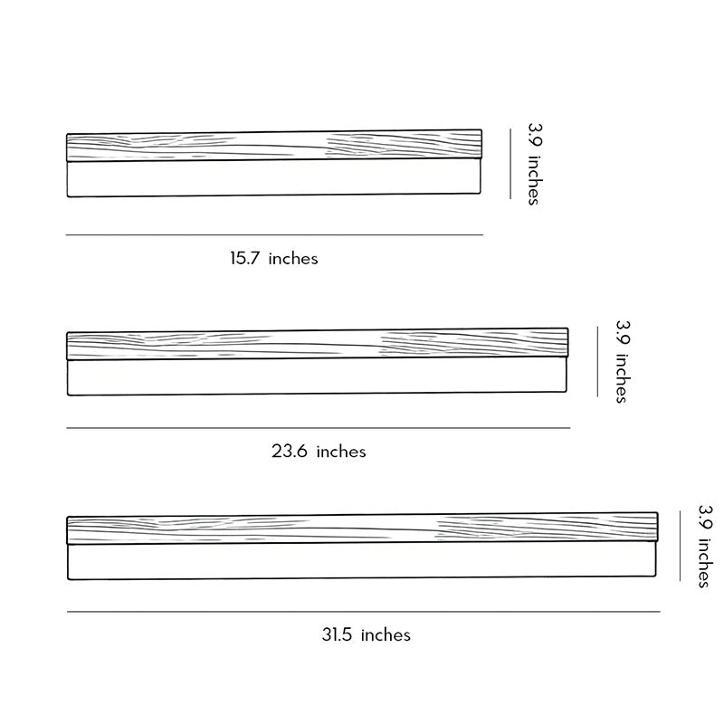 Elegant Bathroom Vanity Light Bar with Soft LED Illumination | Natural Wood Finish for Cozy Ambiance