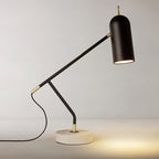 Elegant Black Desk Lamp | Modern Minimalist Design with Dimmable LED | Stylish Lighting for Home and Office