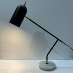 Elegant Black Desk Lamp | Modern Minimalist Design with Dimmable LED | Stylish Lighting for Home and Office