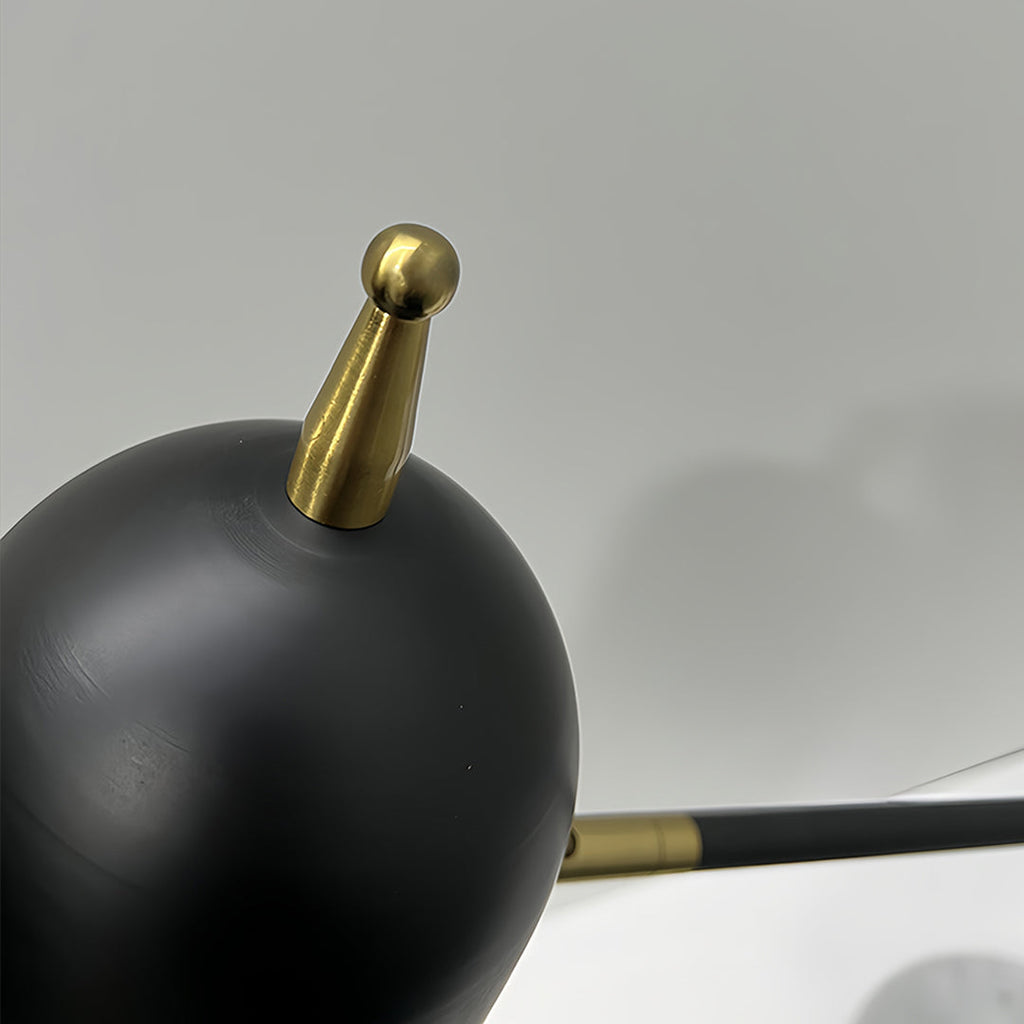Elegant Black Desk Lamp | Modern Minimalist Design with Dimmable LED | Stylish Lighting for Home and Office