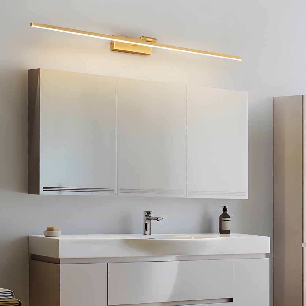 Elegant Copper Vanity Light | Adjustable LED with Dimmable Features for Stylish Bathroom Ambiance