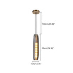 Elegant Crystal Pendant Light | Modern Kitchen Pendant Lighting with Adjustable Length | Luxurious Fixture for Stylish Interiors