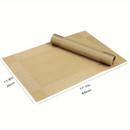 Elegant Dining Essentials | Woven Placemats with Heat Resistance | Durable Table Mats for Stylish Protection