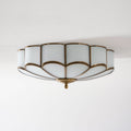 Elegant Floral Ceiling Light Fixture with Ambient Illumination for Modern Spaces