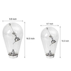 Elegant Glass Desk Lamp | Touch-Dimming & Magnetic Control for Home Office