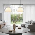 Elegant Glass Pendant Light | Adjustable Dome for Kitchen Island Lighting