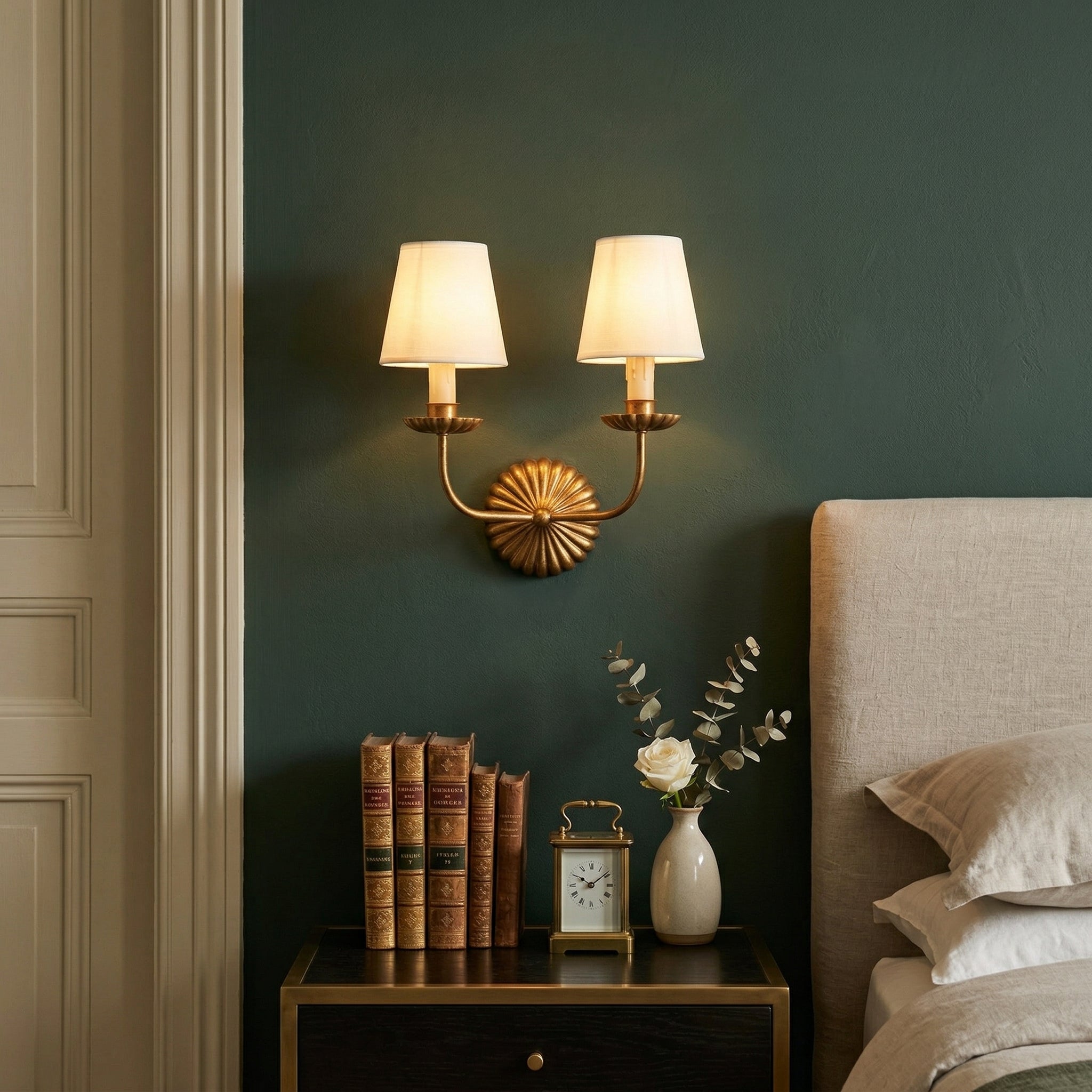 Elegant Indoor Lighting | Modern Wall Sconce Light with Soft Diffused Glow | Stylish Fixture for Cozy Home Decor