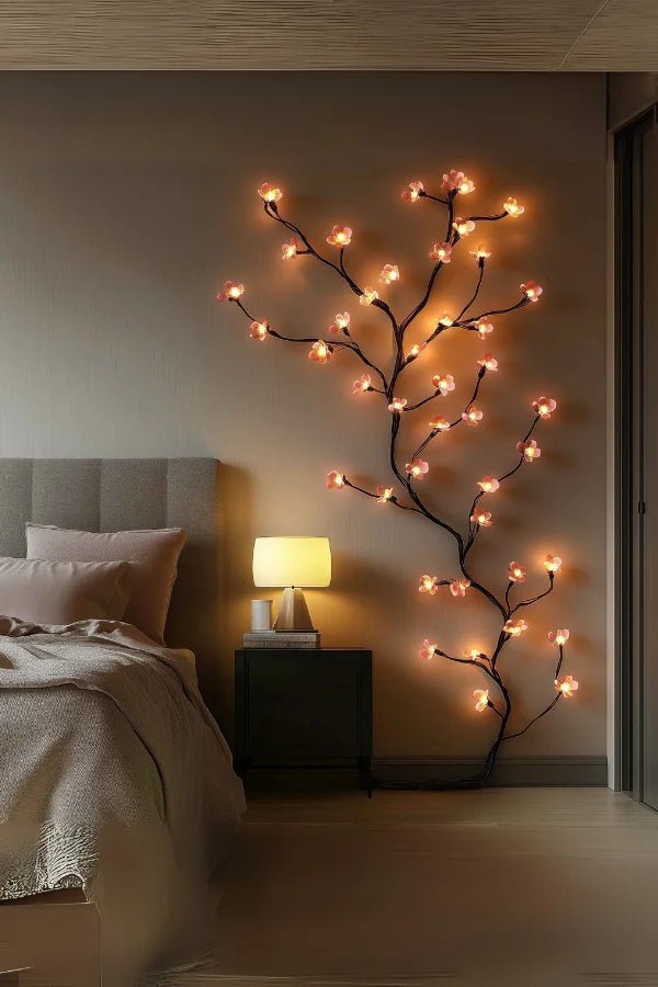 Elegant LED Wall Art | Decorative Branch Design with Soft Illumination | Cozy Wall Decor for Inviting Ambiance
