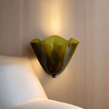 Elegant LED Wall Sconce Lighting with Unique Glass Shell Design for Ambient Illumination